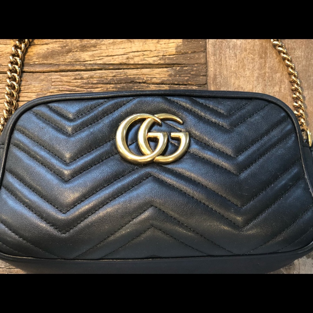 Gucci Marmont genuine leather GG original